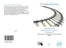 Capa do livro de June 2010 in Rail Transport 