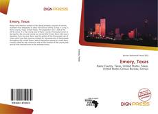Bookcover of Emory, Texas