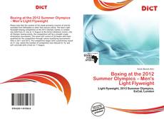 Bookcover of Boxing at the 2012 Summer Olympics – Men's Light Flyweight