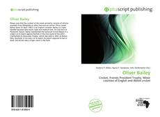 Borítókép a  Oliver Bailey - hoz