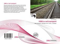 1898 in rail transport kitap kapağı