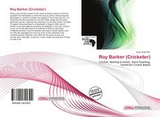 Обложка Roy Barker (Cricketer)