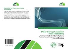 Обложка Peter Carey (Australian rules footballer)