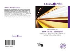 Portada del libro de 1880 in Rail Transport