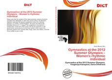 Portada del libro de Gymnastics at the 2012 Summer Olympics – Women's rhythmic individual