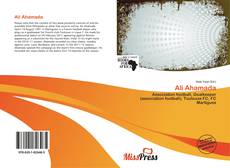 Bookcover of Ali Ahamada