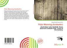 Capa do livro de Peter Manning (footballer) 