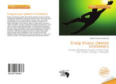 Capa do livro de Craig Evans (Welsh Cricketer) 