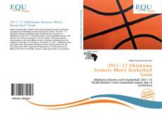 Capa do livro de 2011–12 Oklahoma Sooners Men's Basketball Team 