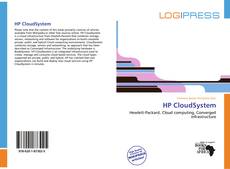 Capa do livro de HP CloudSystem 