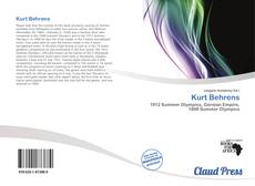 Bookcover of Kurt Behrens