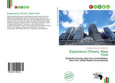 Capa do livro de Esperance (Town), New York 