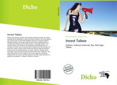 Bookcover of Incest Taboo