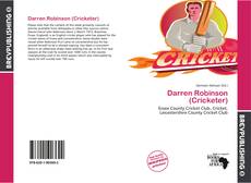 Buchcover von Darren Robinson (Cricketer)