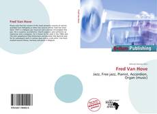 Portada del libro de Fred Van Hove