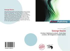 Buchcover von George Deane