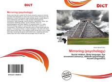 Buchcover von Mirroring (psychology)