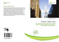 Buchcover von Fowler, New York