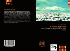 Bookcover of Carolin Babcock