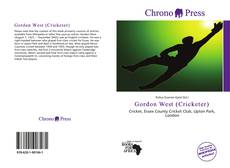 Bookcover of Gordon West (Cricketer)