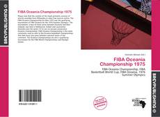 Capa do livro de FIBA Oceania Championship 1975 