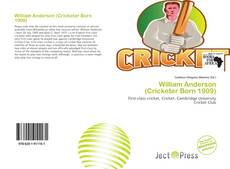 Buchcover von William Anderson (Cricketer Born 1909)