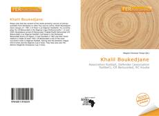 Couverture de Khalil Boukedjane