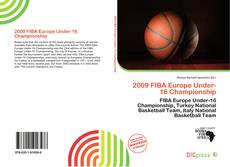 Borítókép a  2009 FIBA Europe Under-16 Championship - hoz