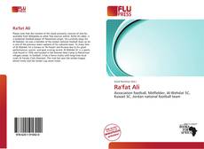 Обложка Ra'fat Ali