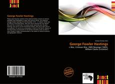 Buchcover von George Fowler Hastings