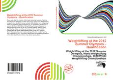 Portada del libro de Weightlifting at the 2012 Summer Olympics – Qualification