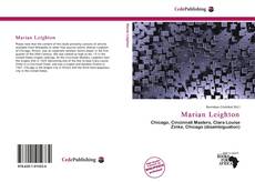 Bookcover of Marian Leighton