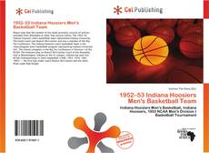1952–53 Indiana Hoosiers Men's Basketball Team kitap kapağı