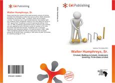 Walter Humphreys, Sr. kitap kapağı