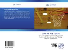 Portada del libro de 2005–06 ACB Season