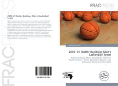 2006–07 Butler Bulldogs Men's Basketball Team kitap kapağı