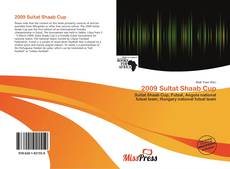 Bookcover of 2009 Sultat Shaab Cup