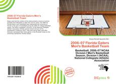 2006–07 Florida Gators Men's Basketball Team的封面