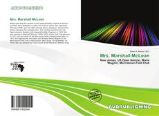 Portada del libro de Mrs. Marshall McLean