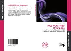 Capa do livro de 2009 WGC-HSBC Champions 