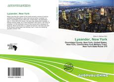 Copertina di Lysander, New York