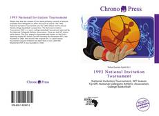 Bookcover of 1993 National Invitation Tournament