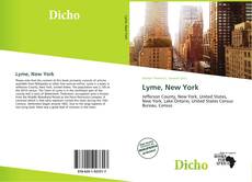 Portada del libro de Lyme, New York