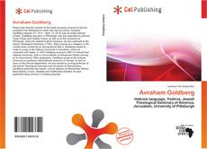 Copertina di Avraham Goldberg