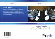 Portada del libro de Mattias Ekholm