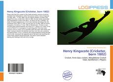 Buchcover von Henry Kingscote (Cricketer, born 1802)