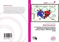 Buchcover von Matt Hendricks