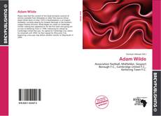 Capa do livro de Adam Wilde 