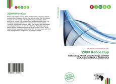 Buchcover von 2009 Kehoe Cup