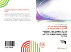 Portada del libro de Cork Senior Hurling Championship 2009